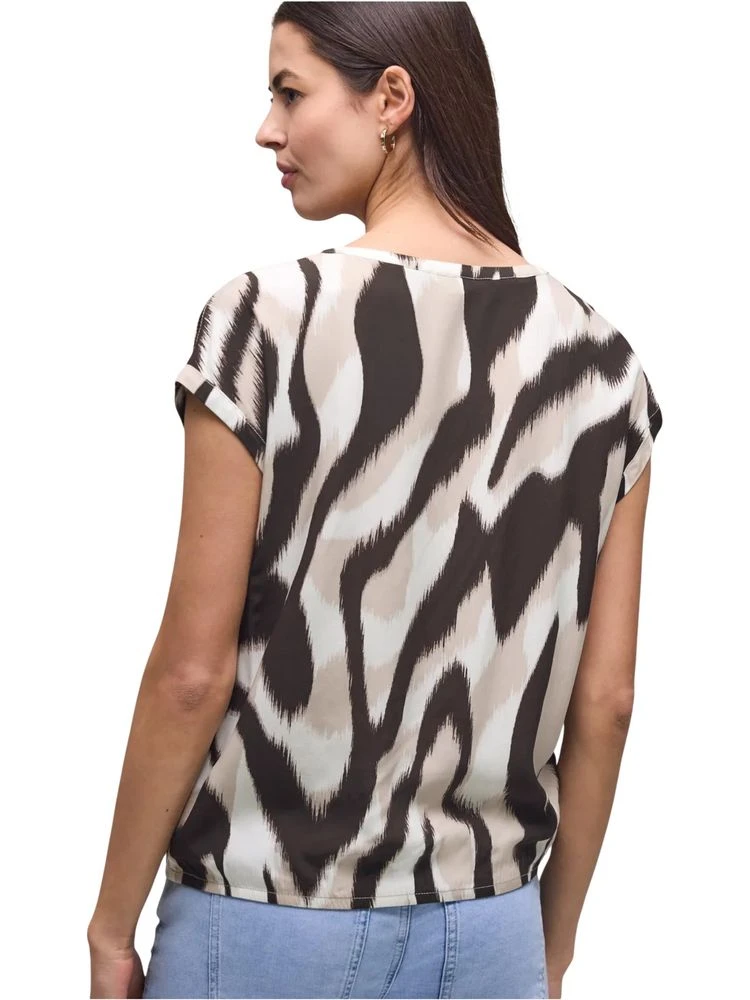 Brown Viscose Blouse alternative