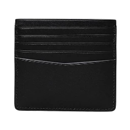 محفظة جلدية سوداء