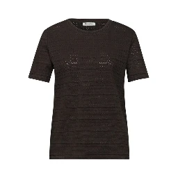 تي شيرت قطني بني