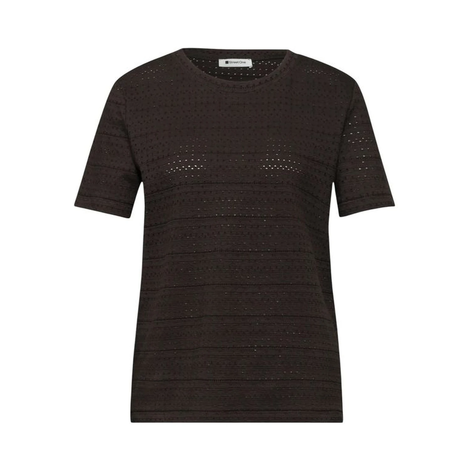 Brown Cotton T-Shirt