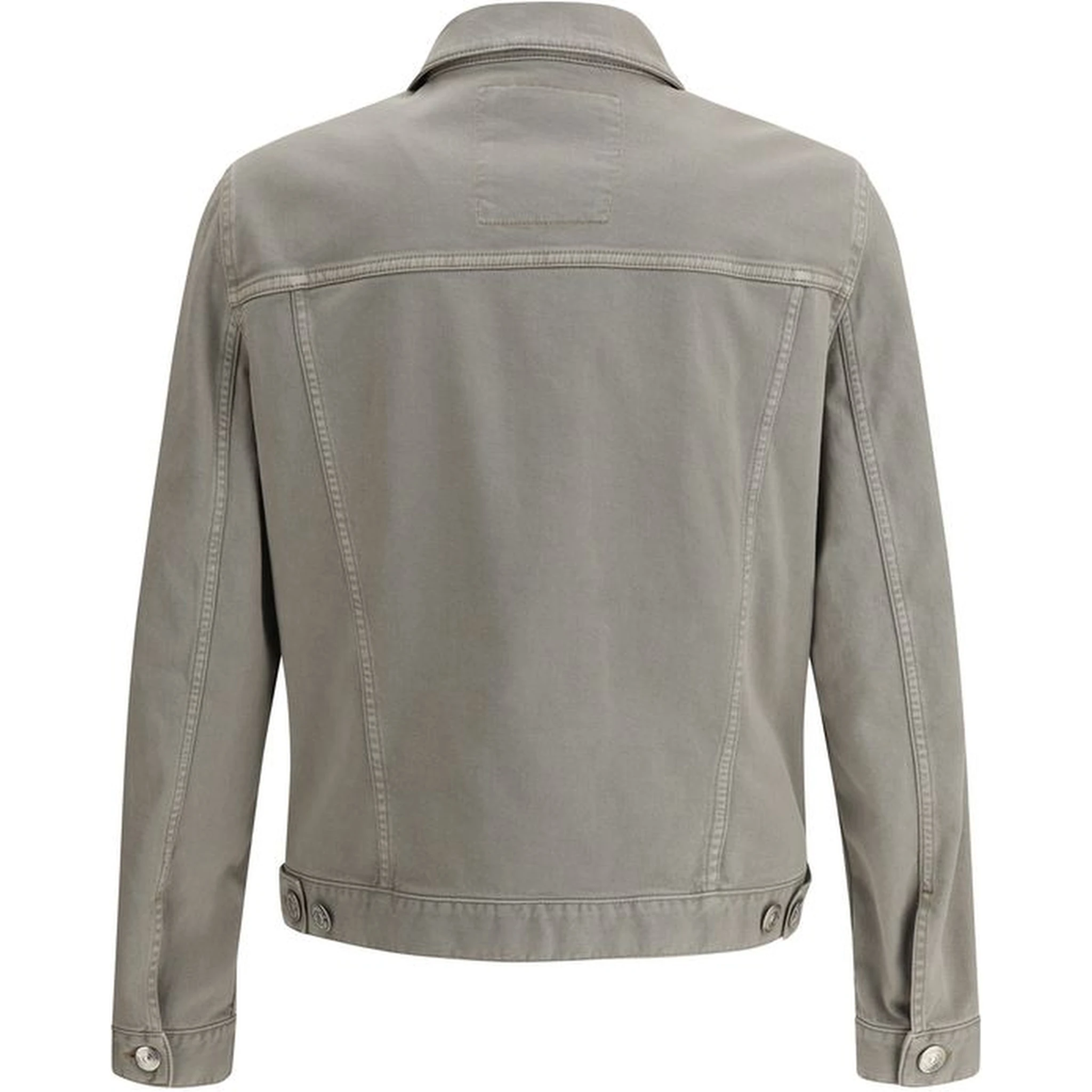 Bicolor Cotton Denim Jacket