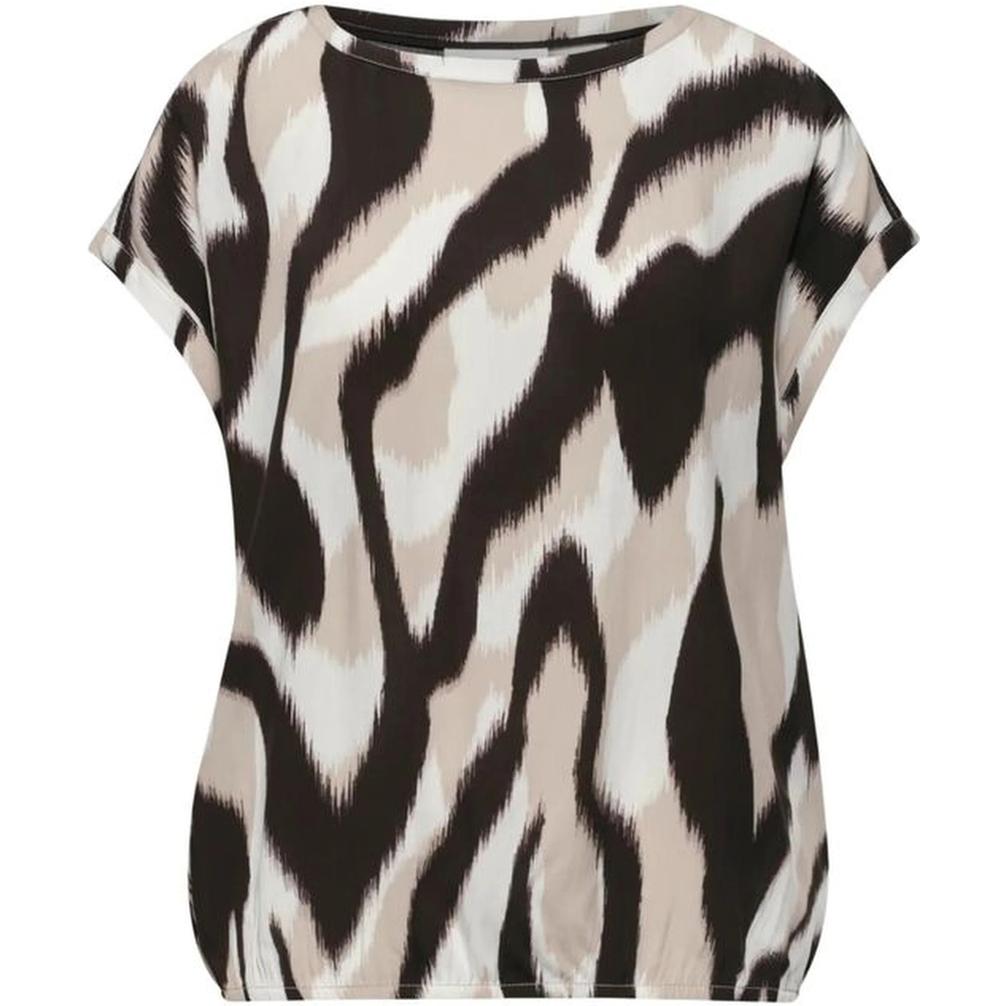 Brown Viscose Blouse