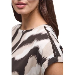 Brown Viscose Blouse