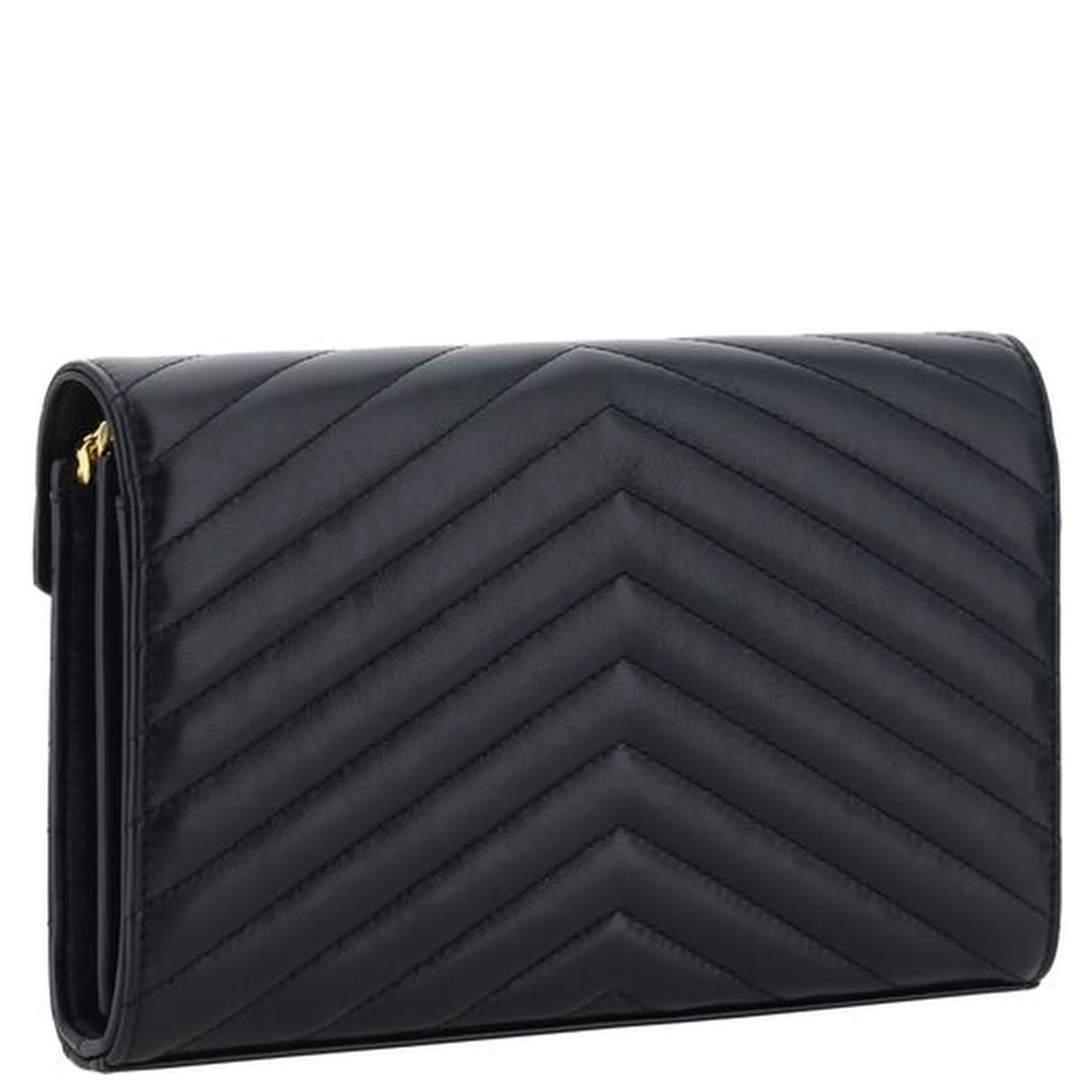 حقيبة كتف من جلد الخروف الأسود (Ovis Aries Aries)