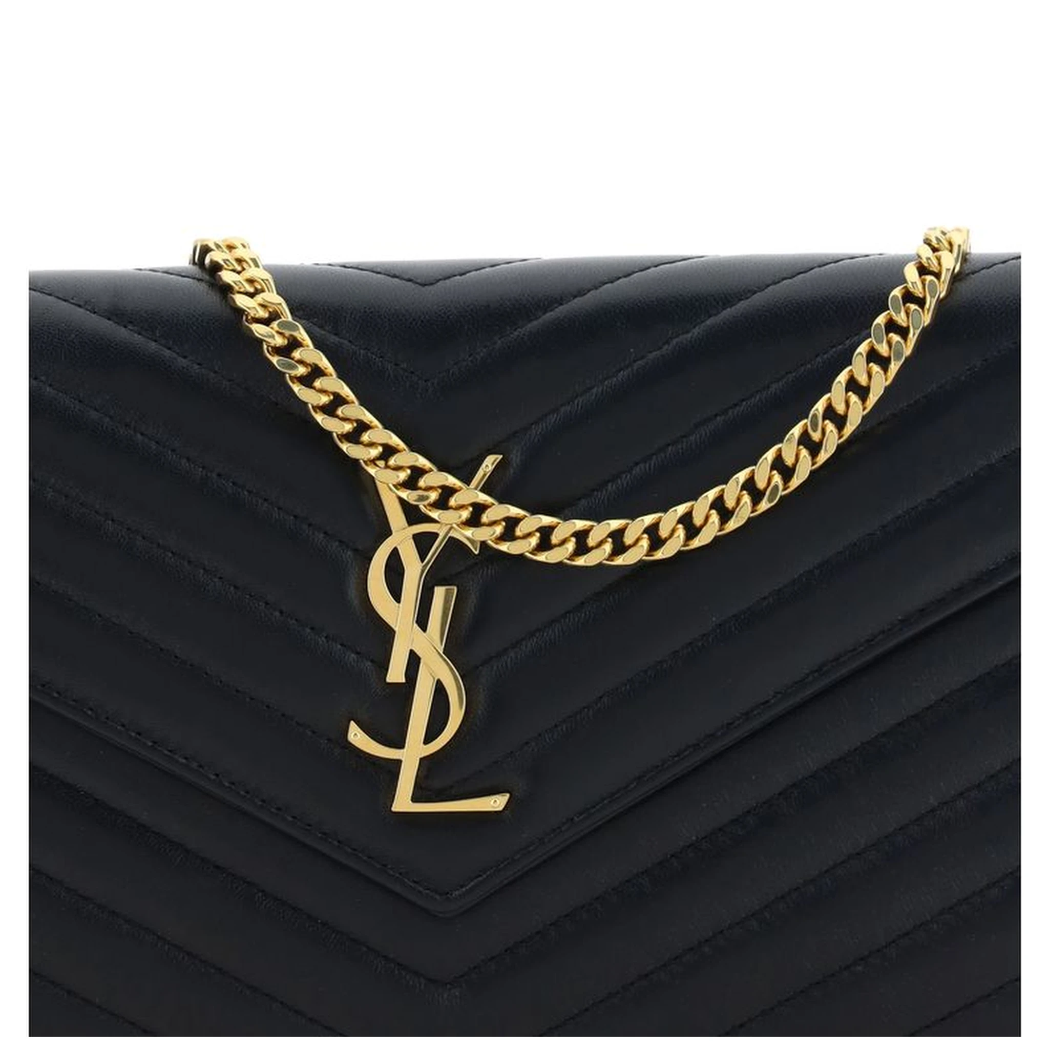 حقيبة كتف من جلد الخروف الأسود (Ovis Aries Aries)