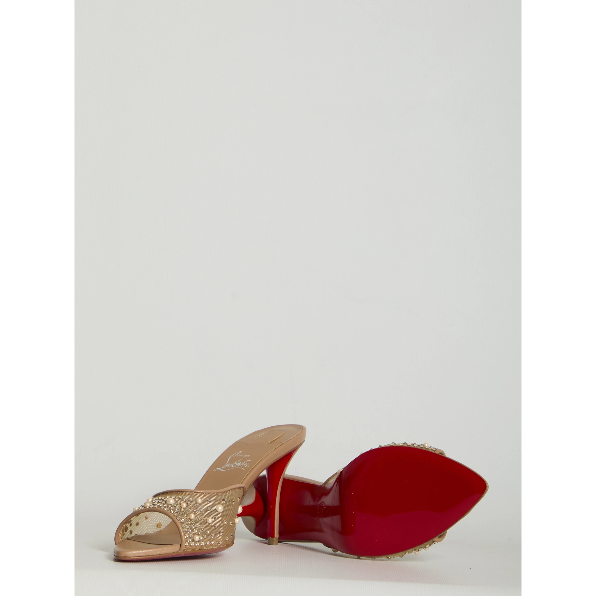 Miss Z Desgrastrass Pearl mules