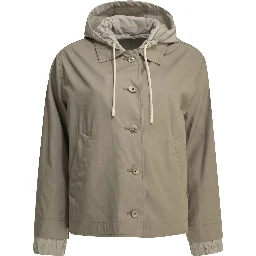 Reversible hoodie light jacket