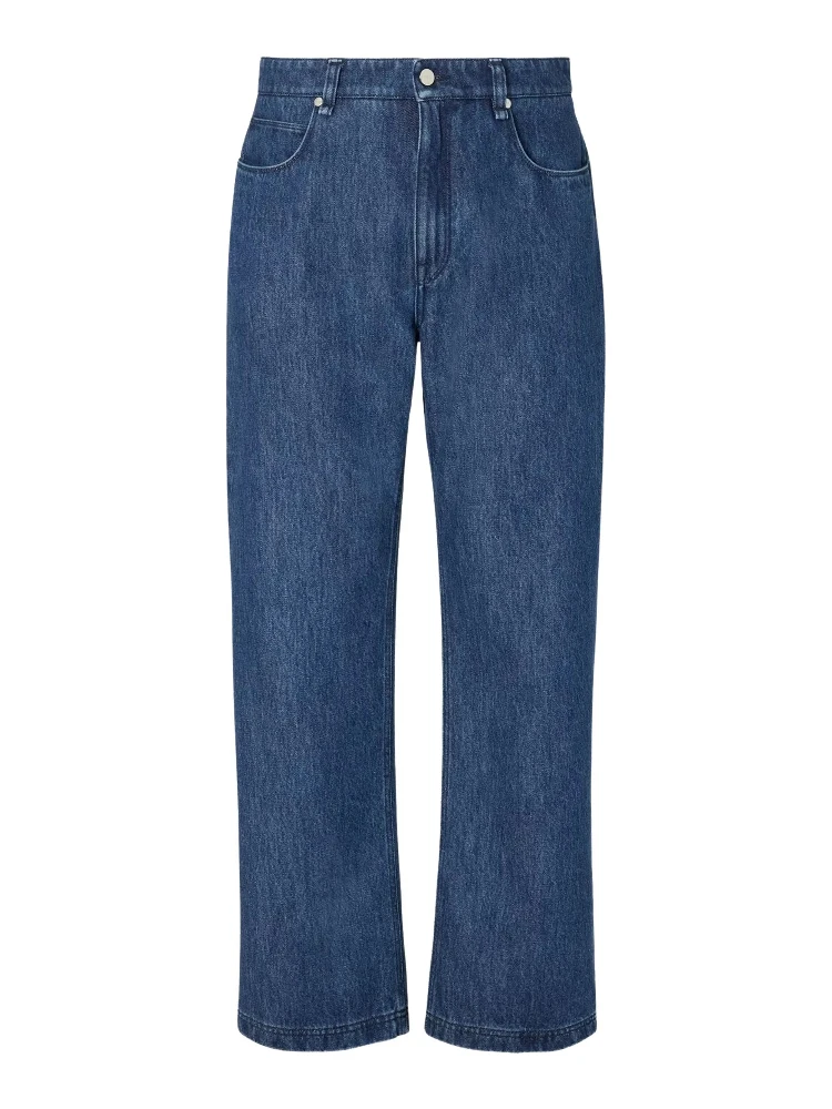 Straight leg jeans 5 pockets