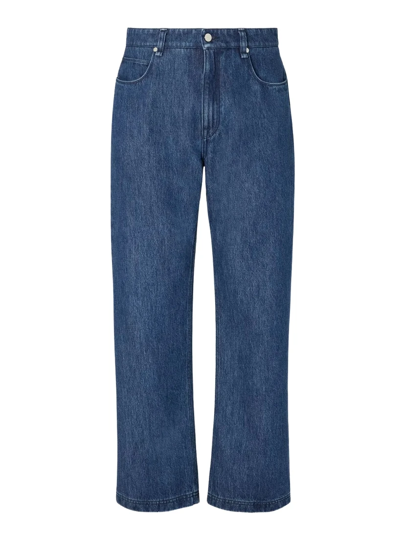 Straight leg jeans 5 pockets