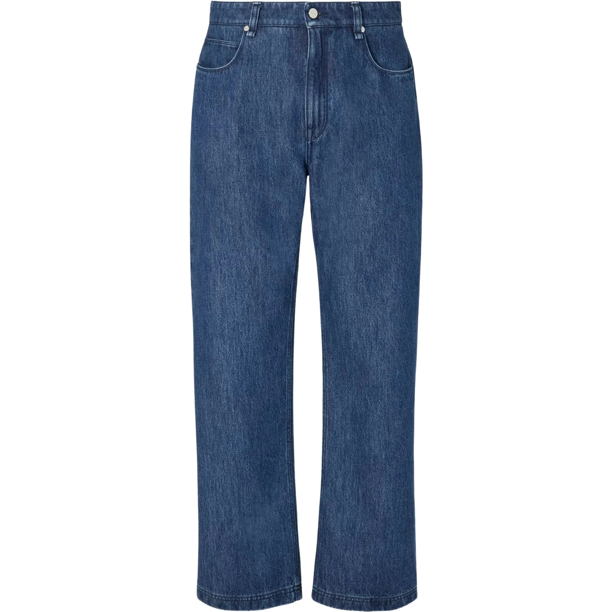 Straight leg jeans 5 pockets