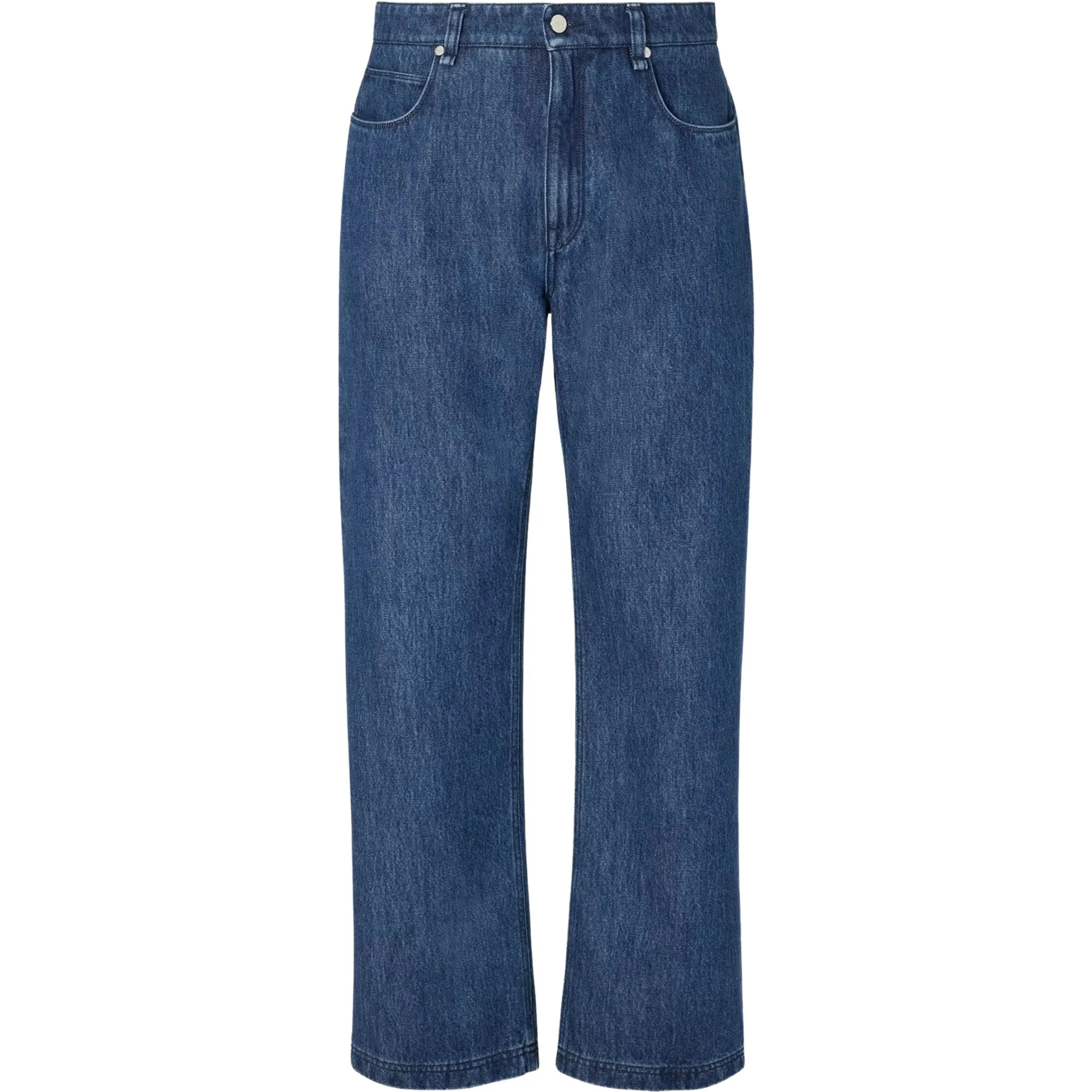 Straight leg jeans 5 pockets