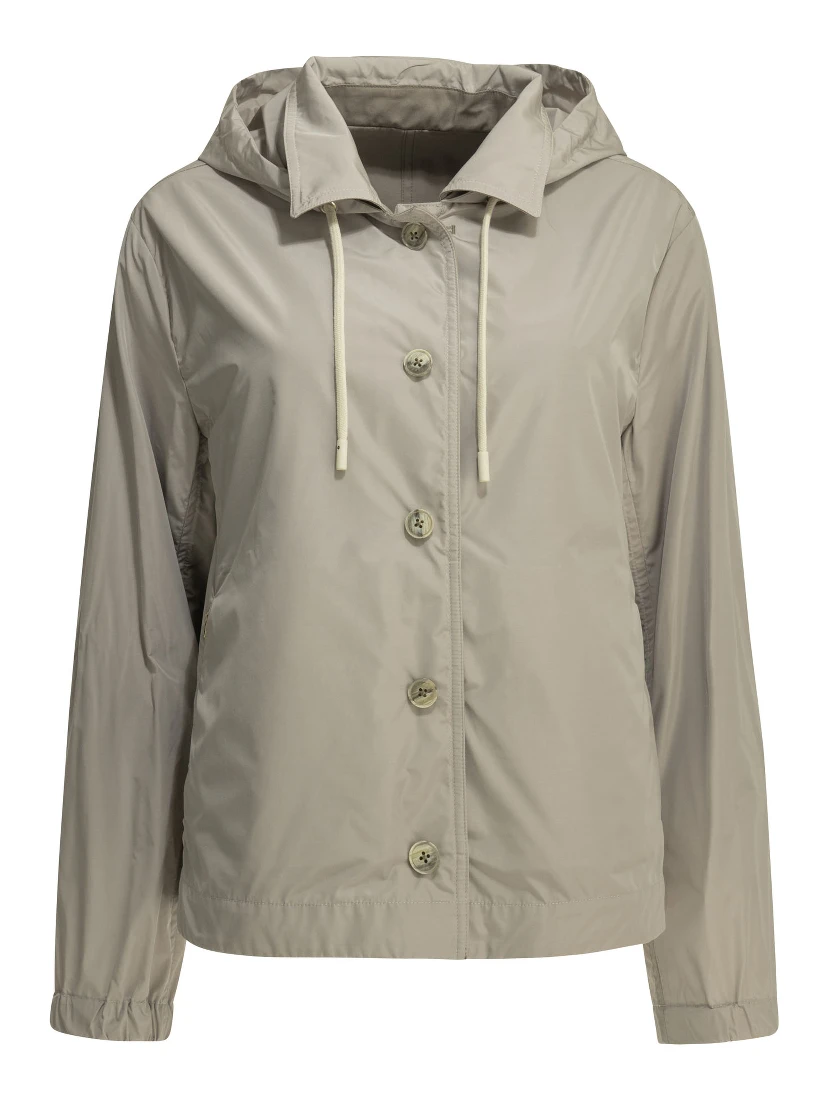 Reversible hoodie light jacket