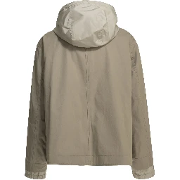 Reversible hoodie light jacket