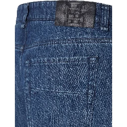Straight leg jeans 5 pockets