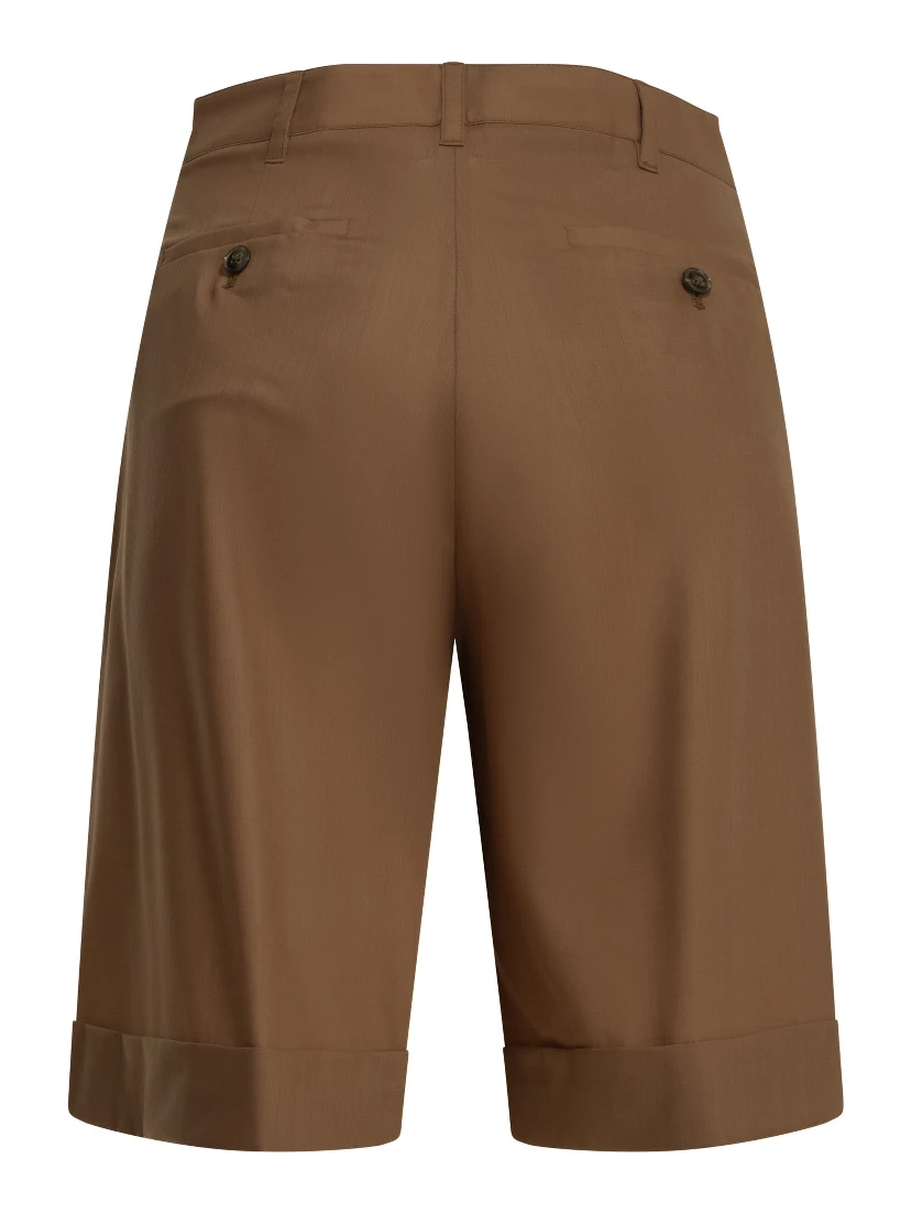Virgin wool shorts