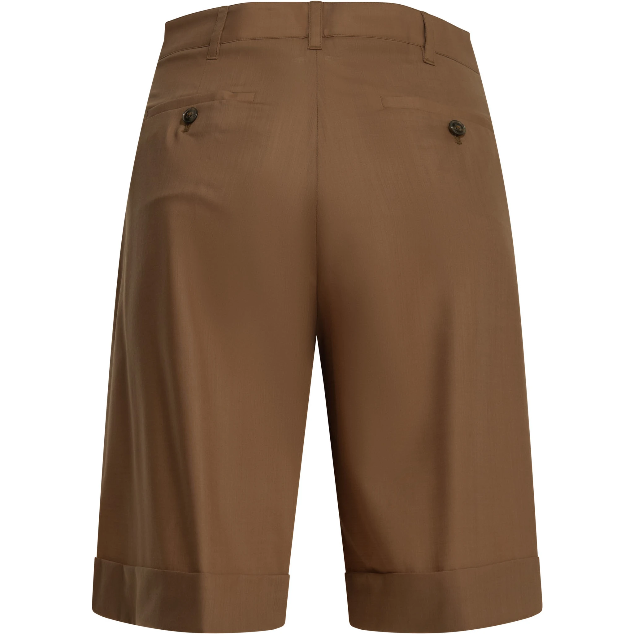 Virgin wool shorts
