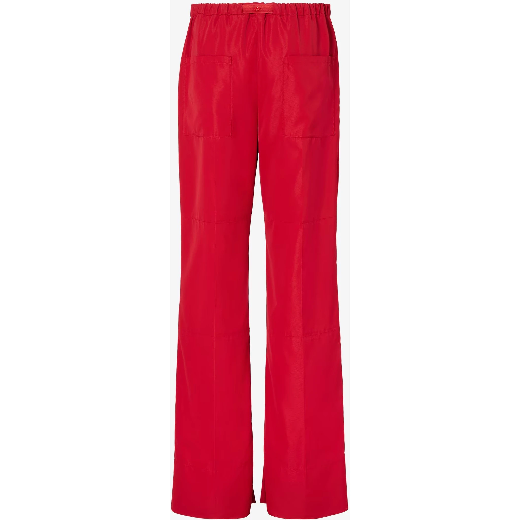 Flared pants in viscose
