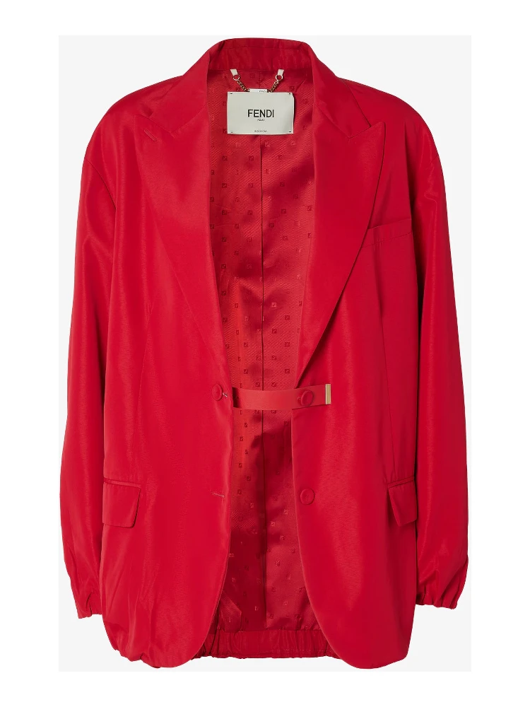 Single breasted blazer jacket