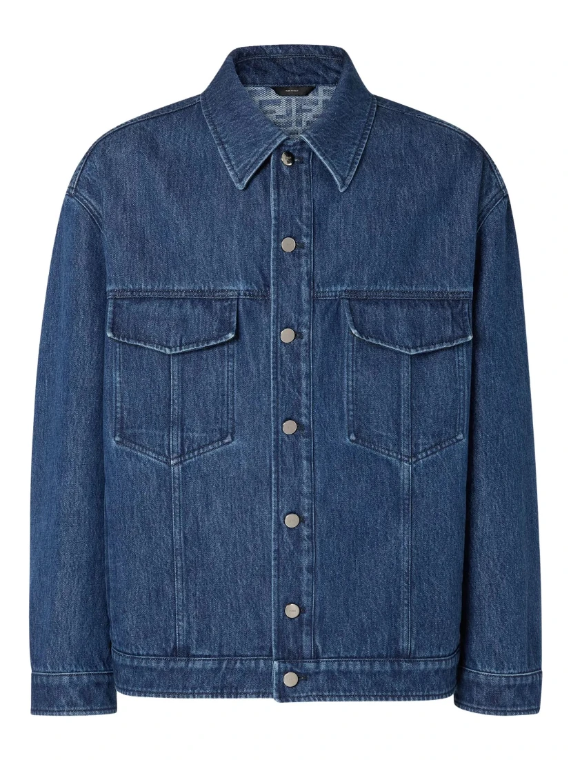 Oversize denim jacket