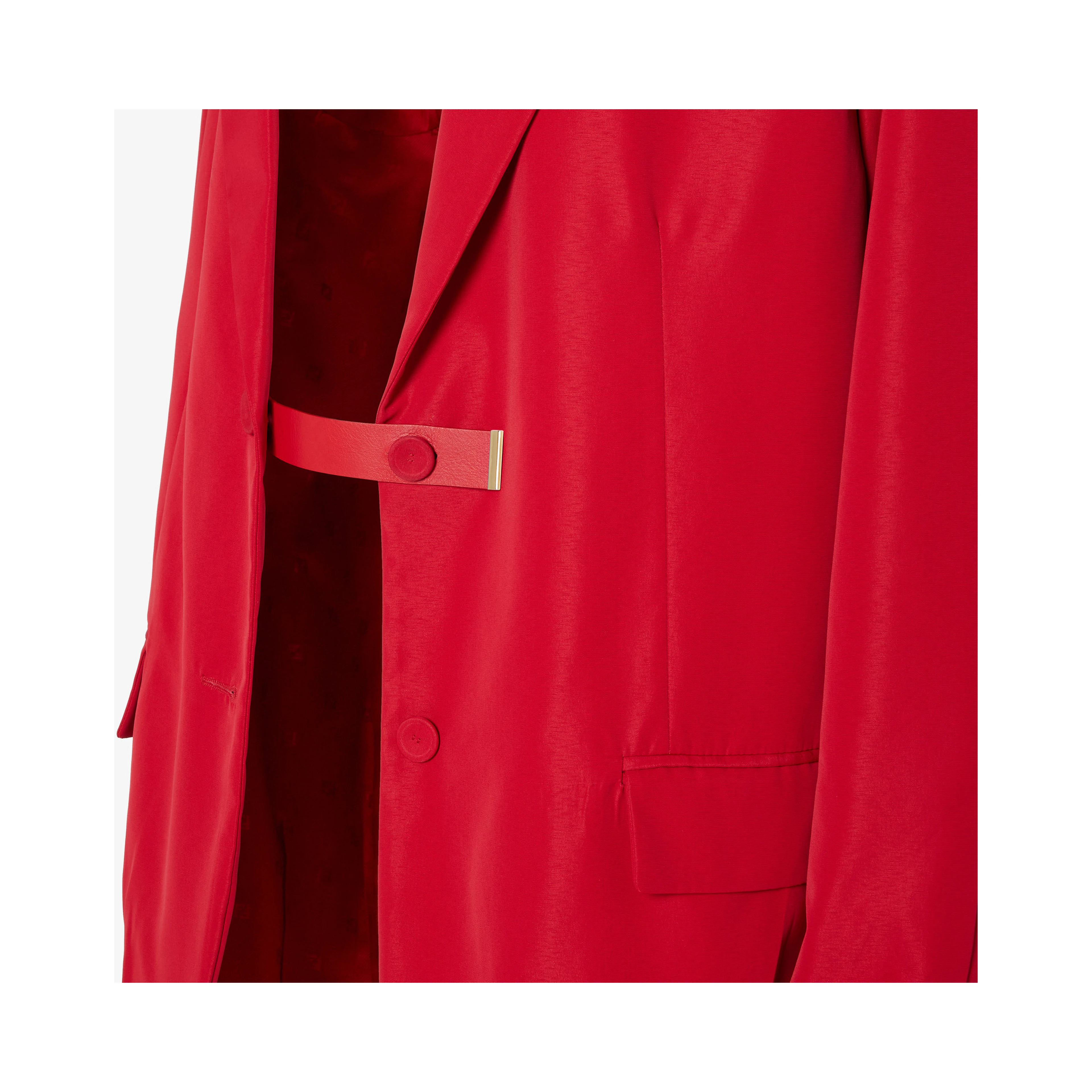 Single breasted blazer jacket