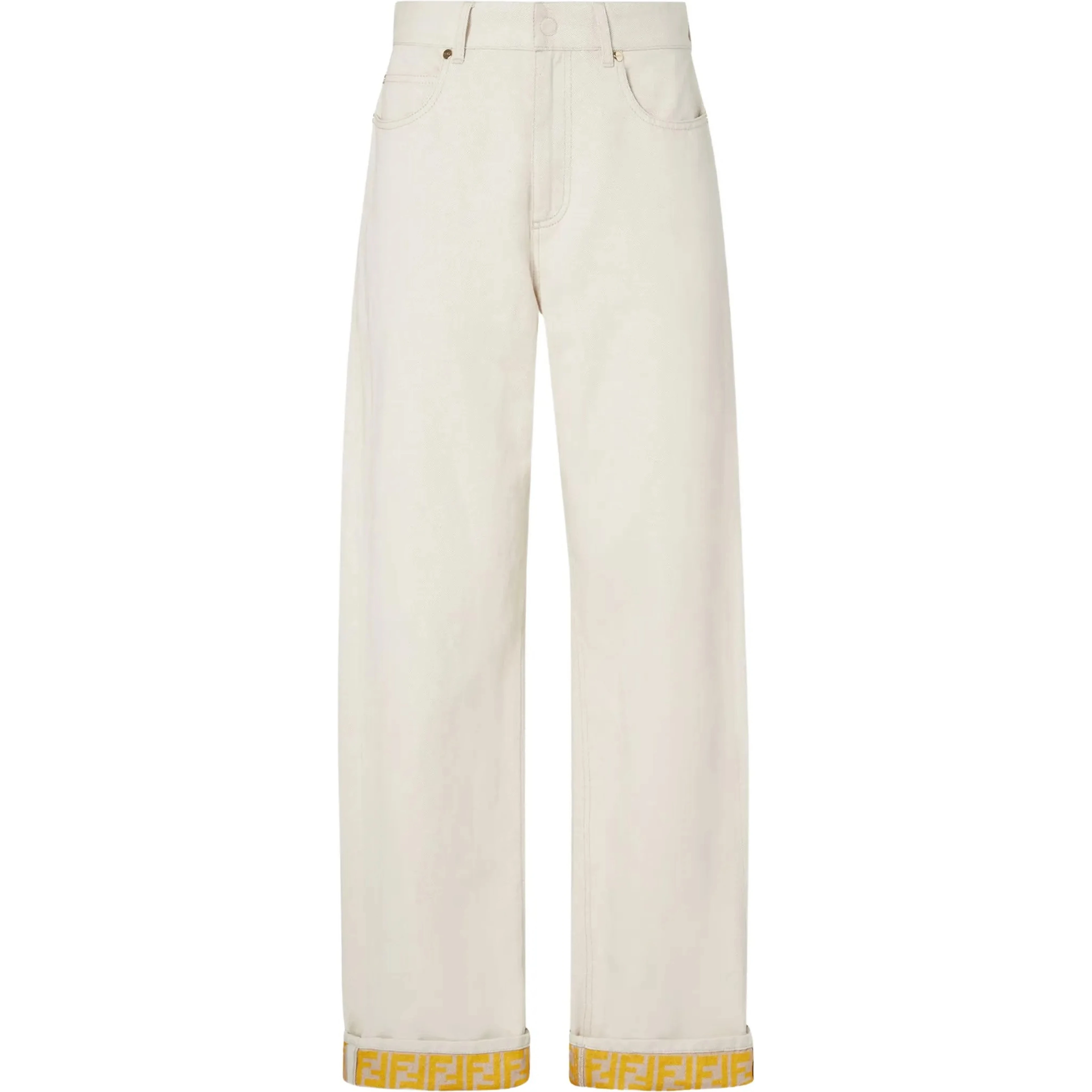 Straight leg jeans