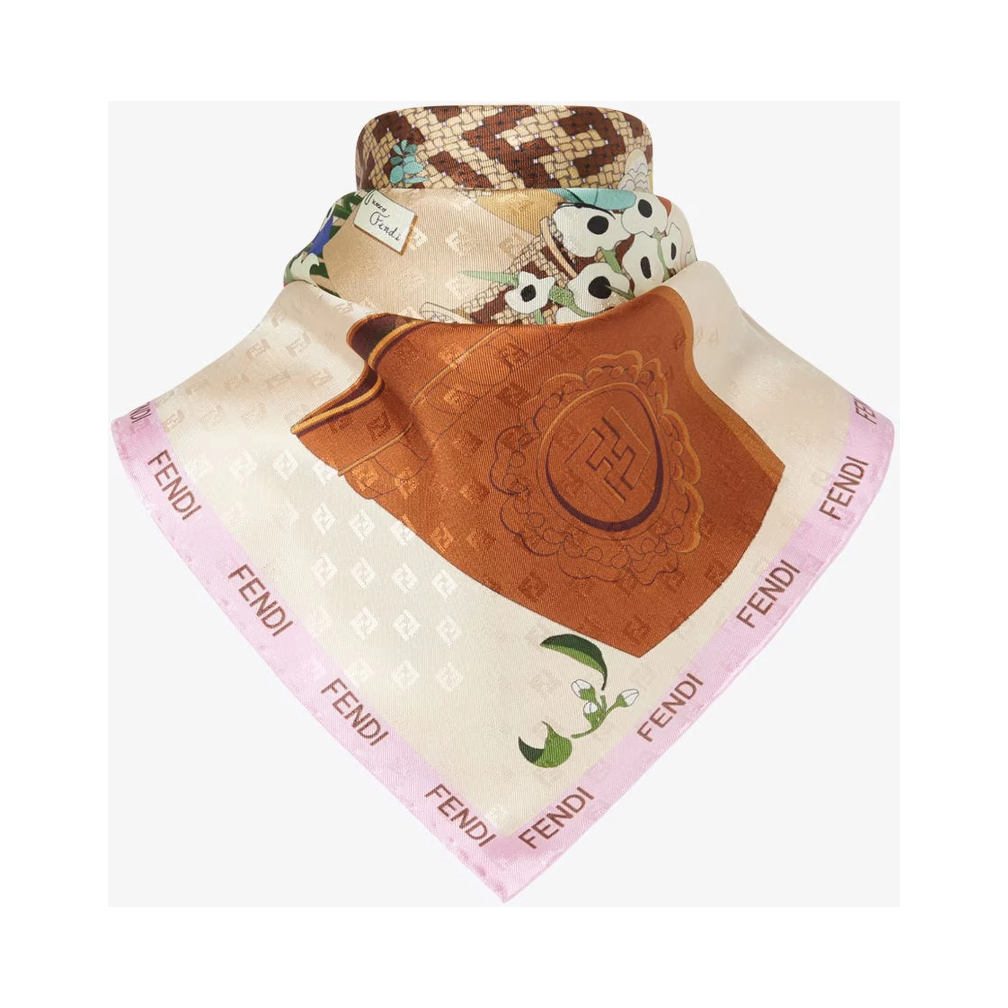 "Fendi Gardening" foulard