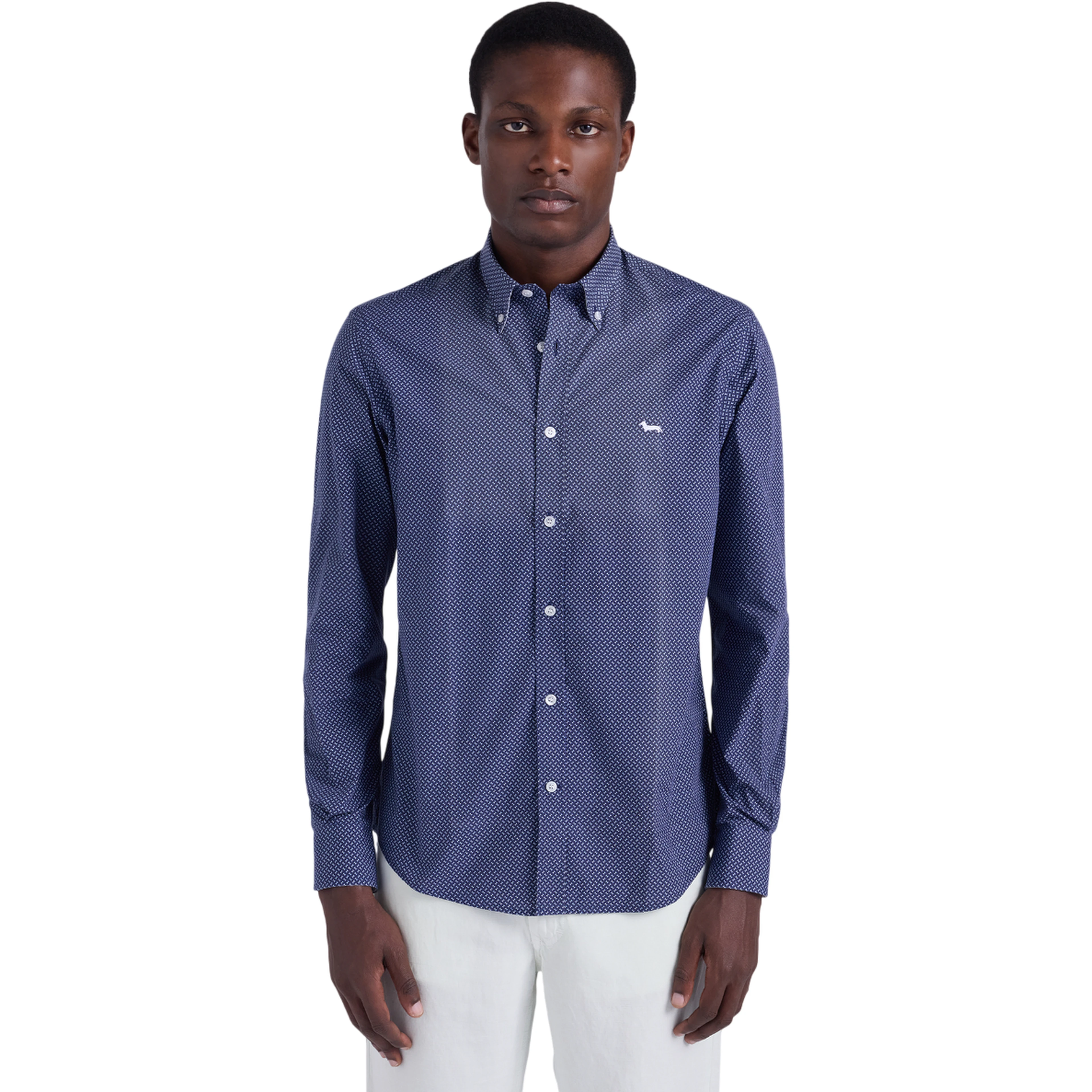 Harmont & Blaine Shirts Blue