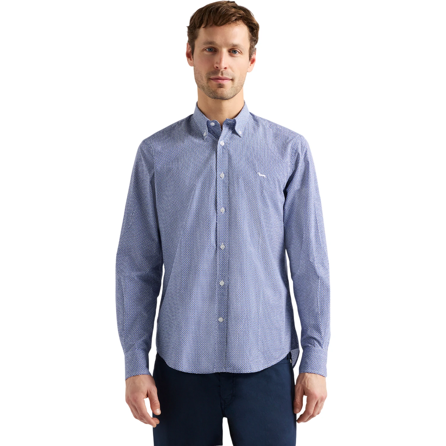 Harmont & Blaine Shirts Blue