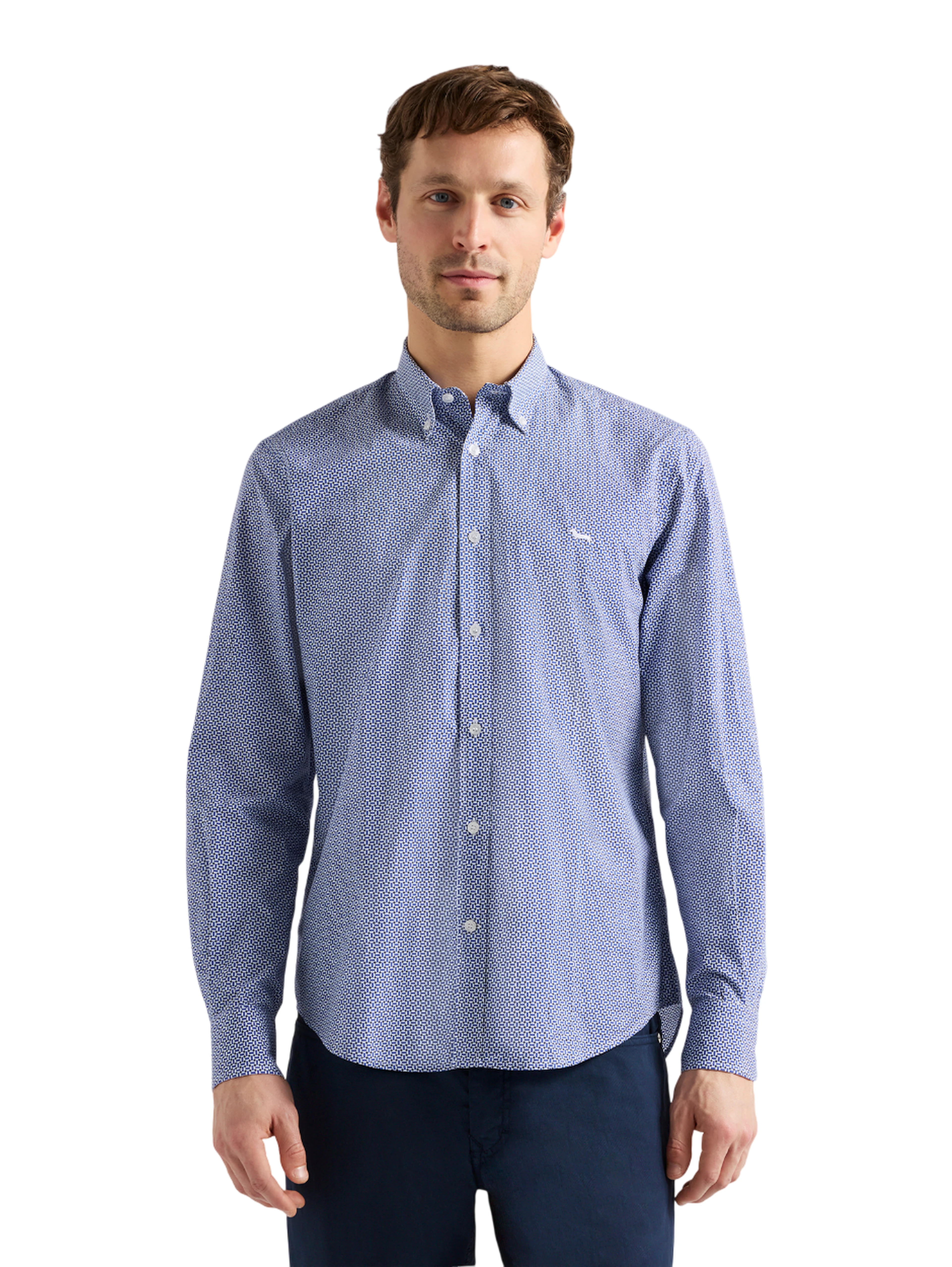 Harmont & Blaine Shirts Blue
