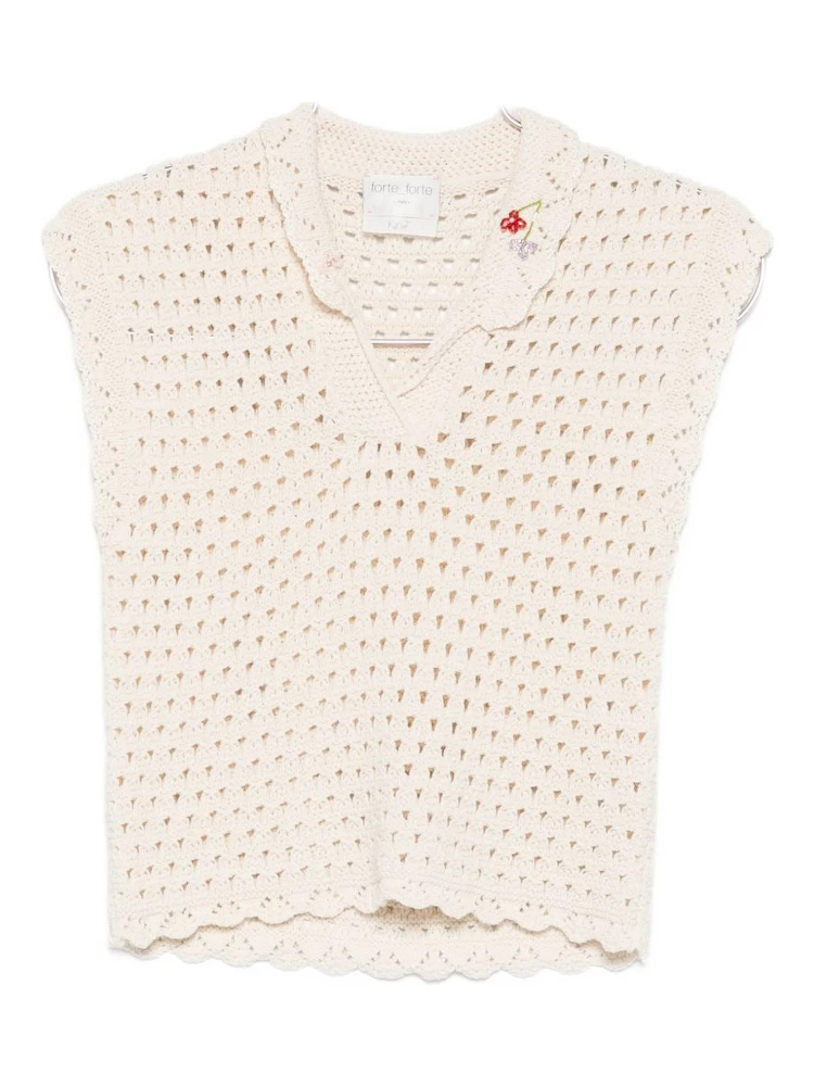 Forte Forte T-shirts and Polos Cream