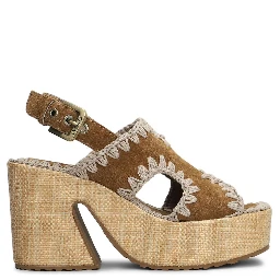 صندل مو بني