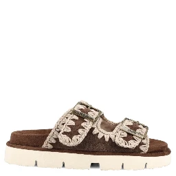 صندل مو بني