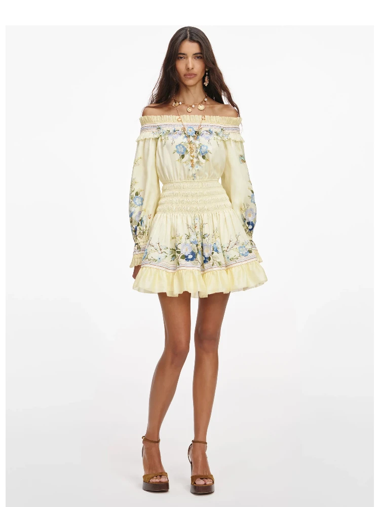 SELF PORTRAIT Dresses Yellow