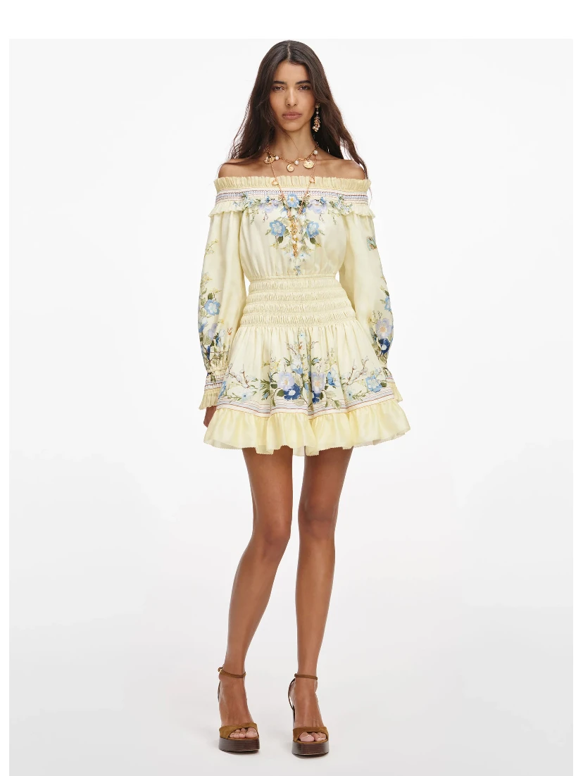 SELF PORTRAIT Dresses Yellow