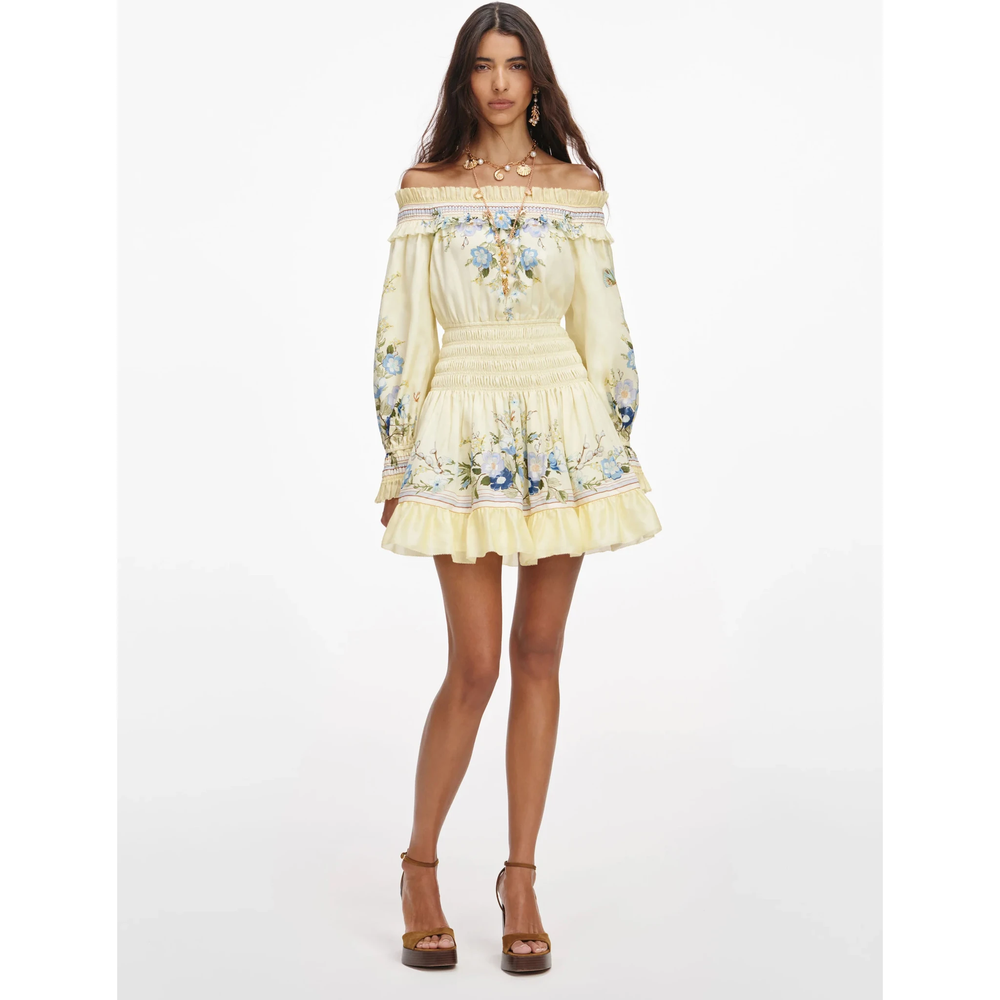 SELF PORTRAIT Dresses Yellow