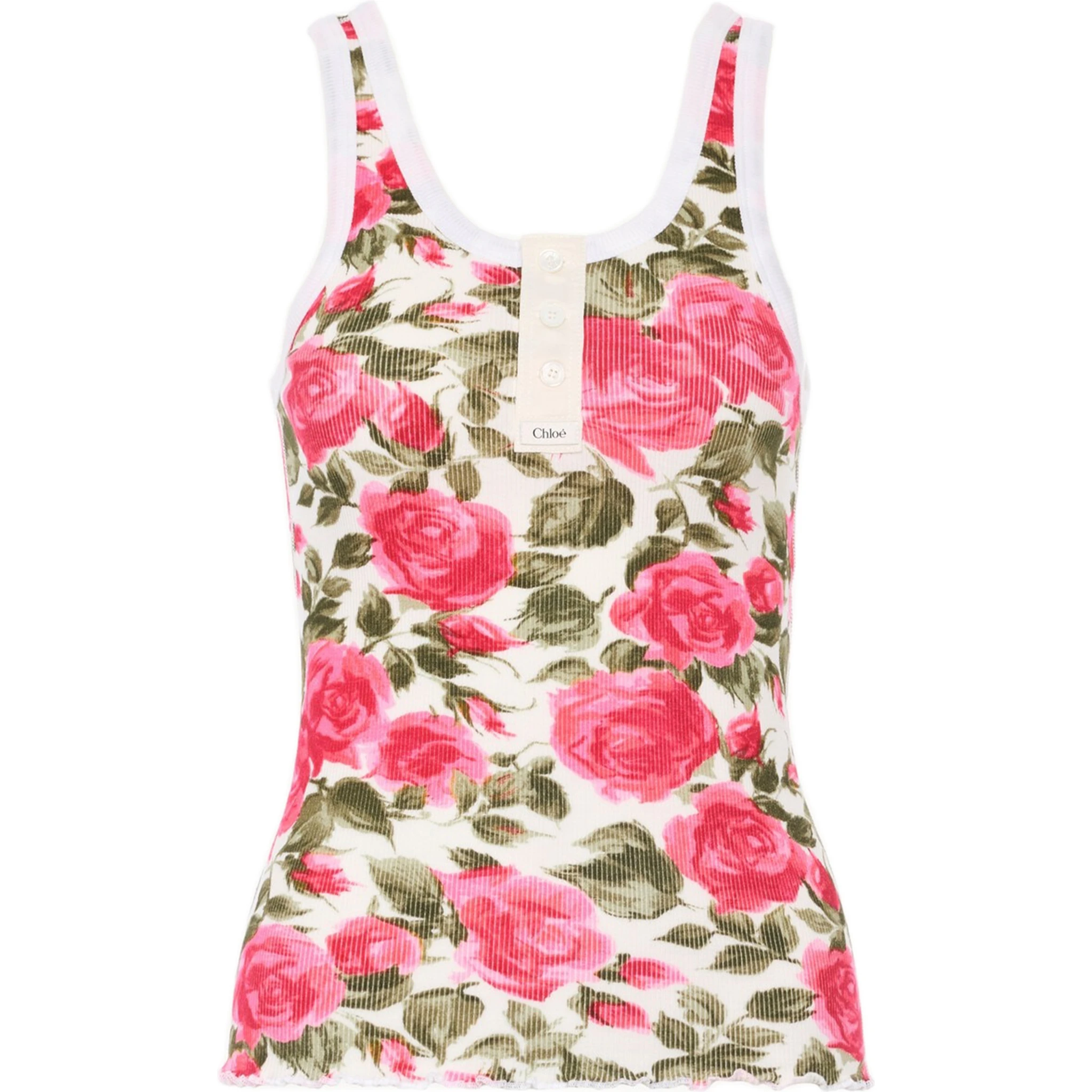 بلوزة كلوي البيضاء