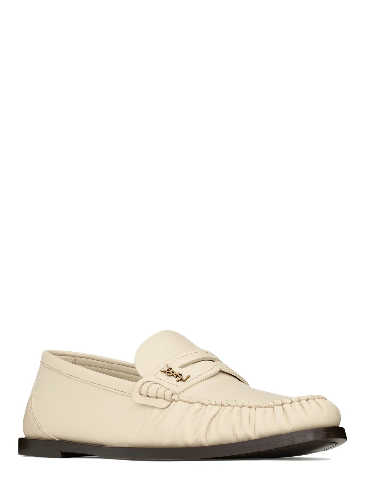 Saint Laurent  Flat shoes Beige