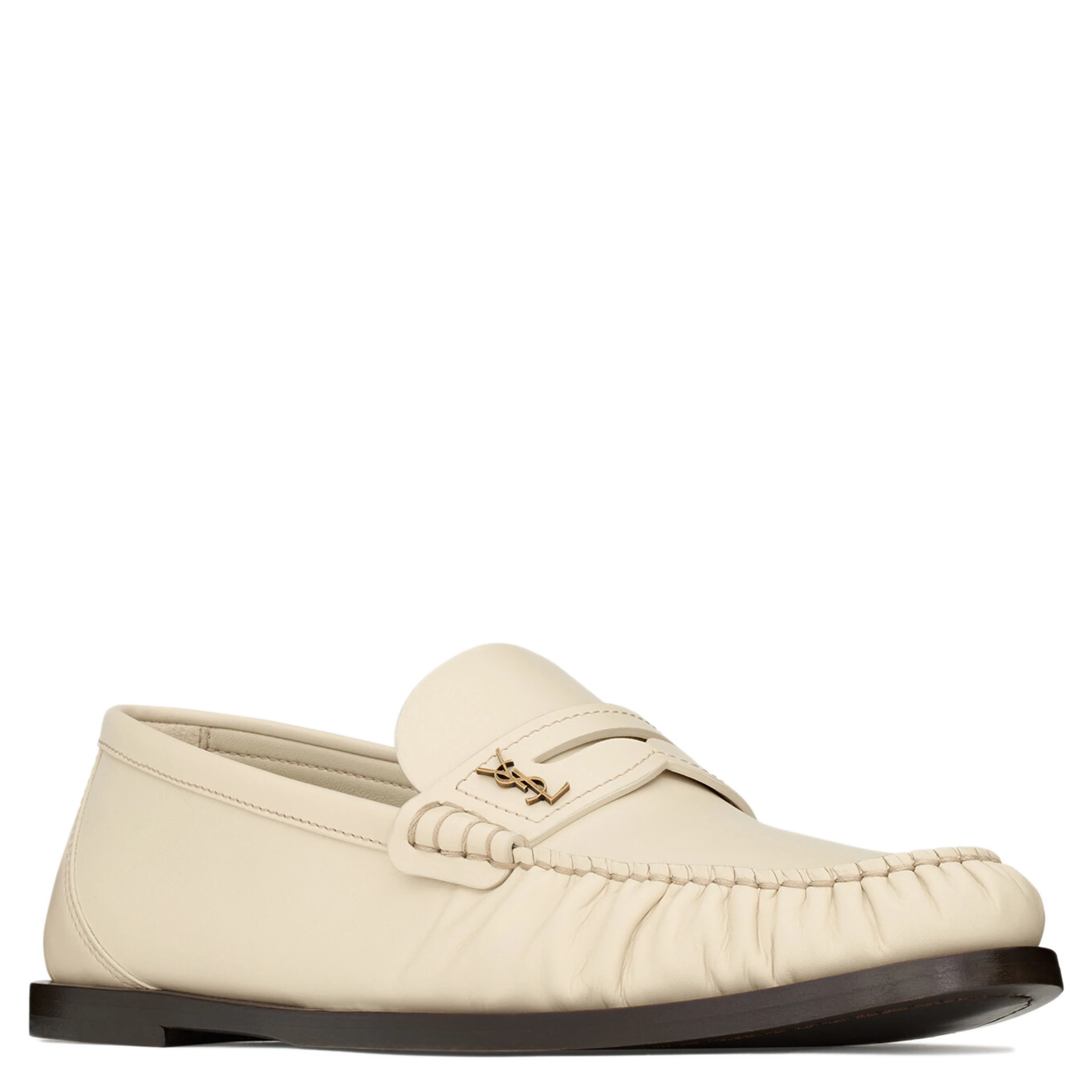 Saint Laurent  Flat shoes Beige