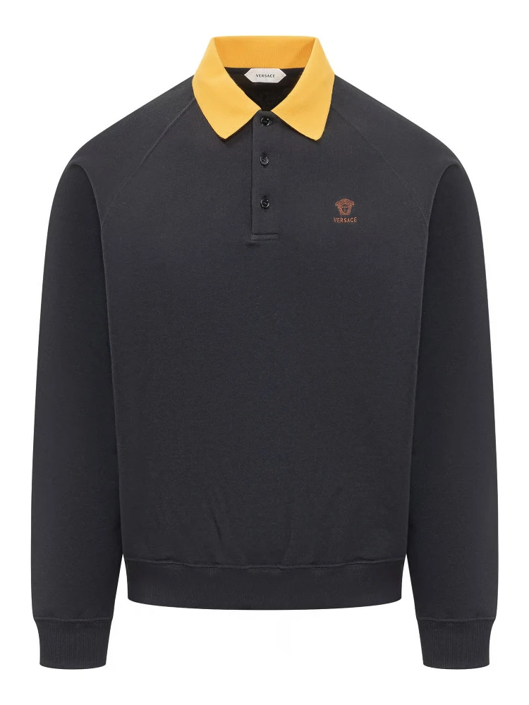 Versace Sweaters Blue