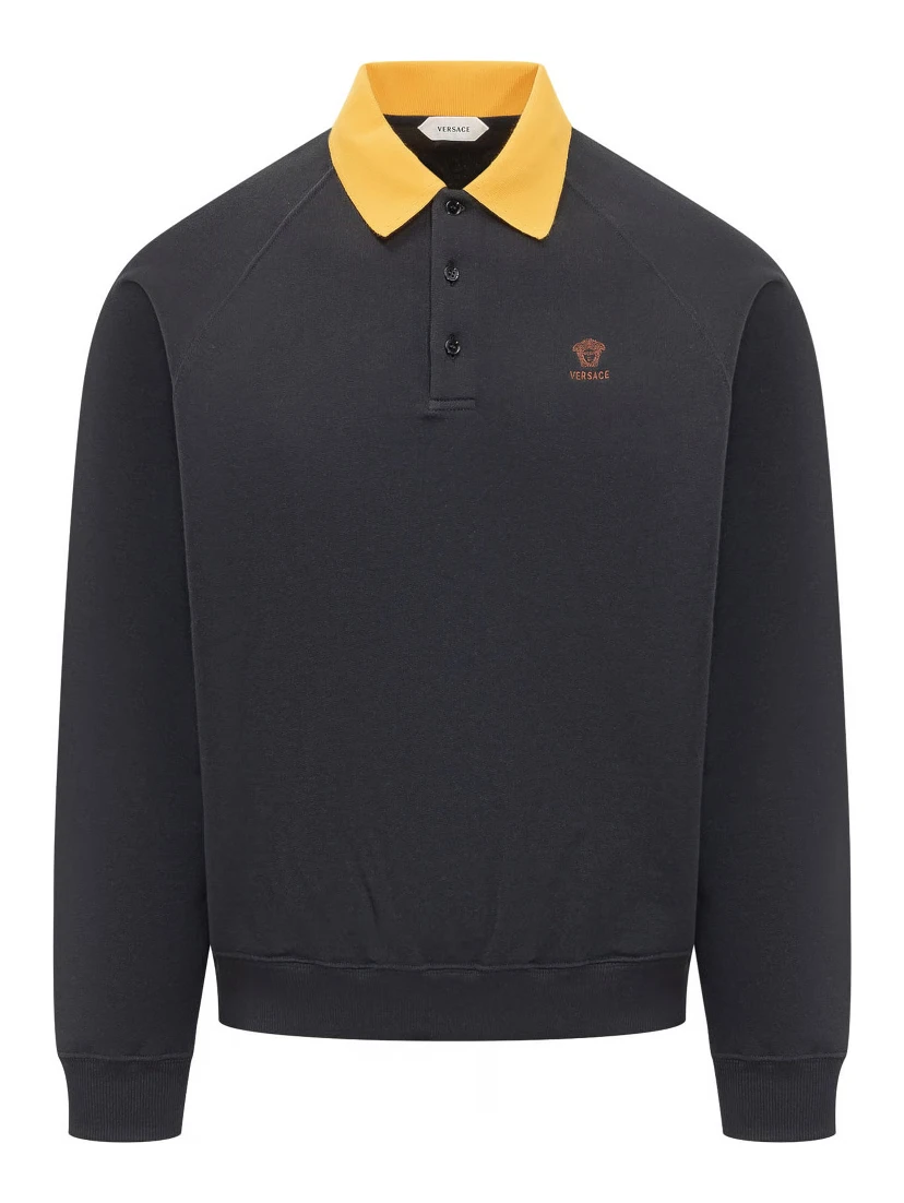 Versace Sweaters Blue