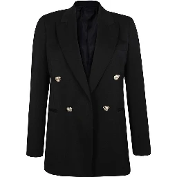 Black Virgin Wool Blazer