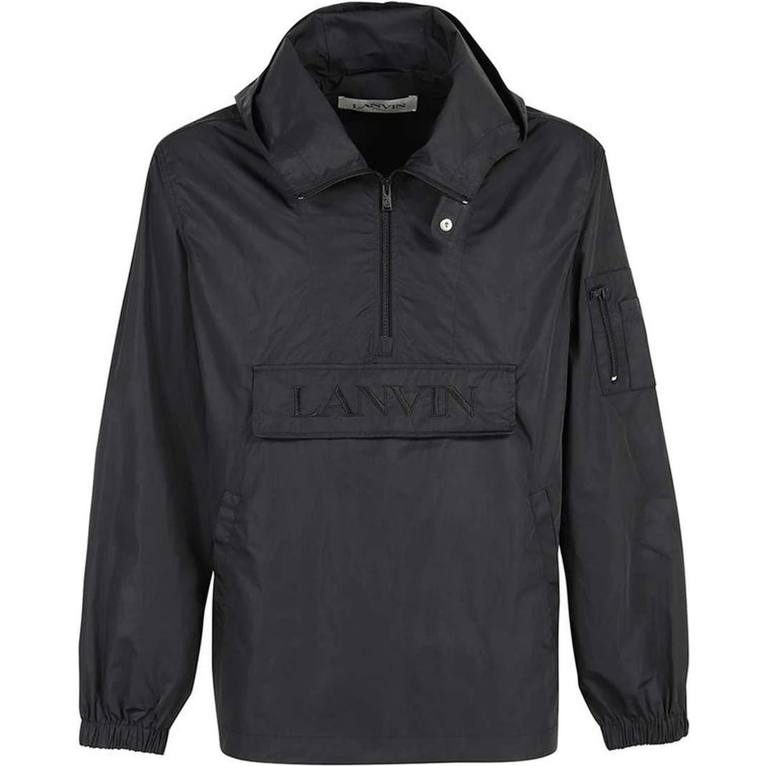 Black Polyamide Shell Jacket