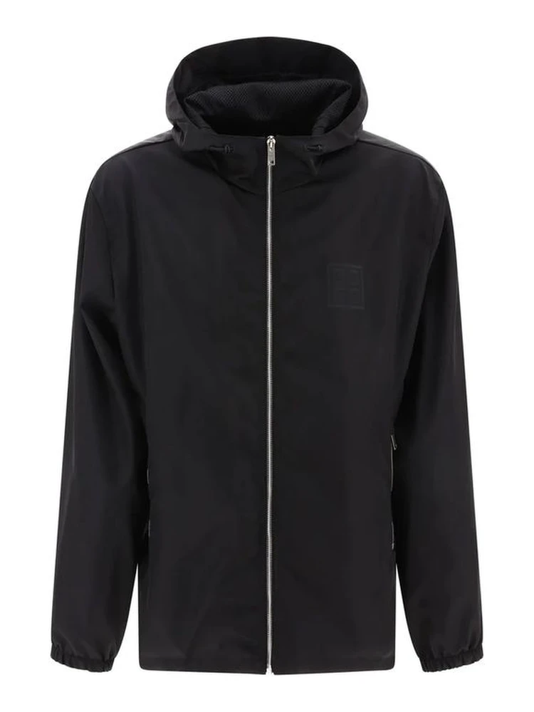 Black Nylon Shell Jacket