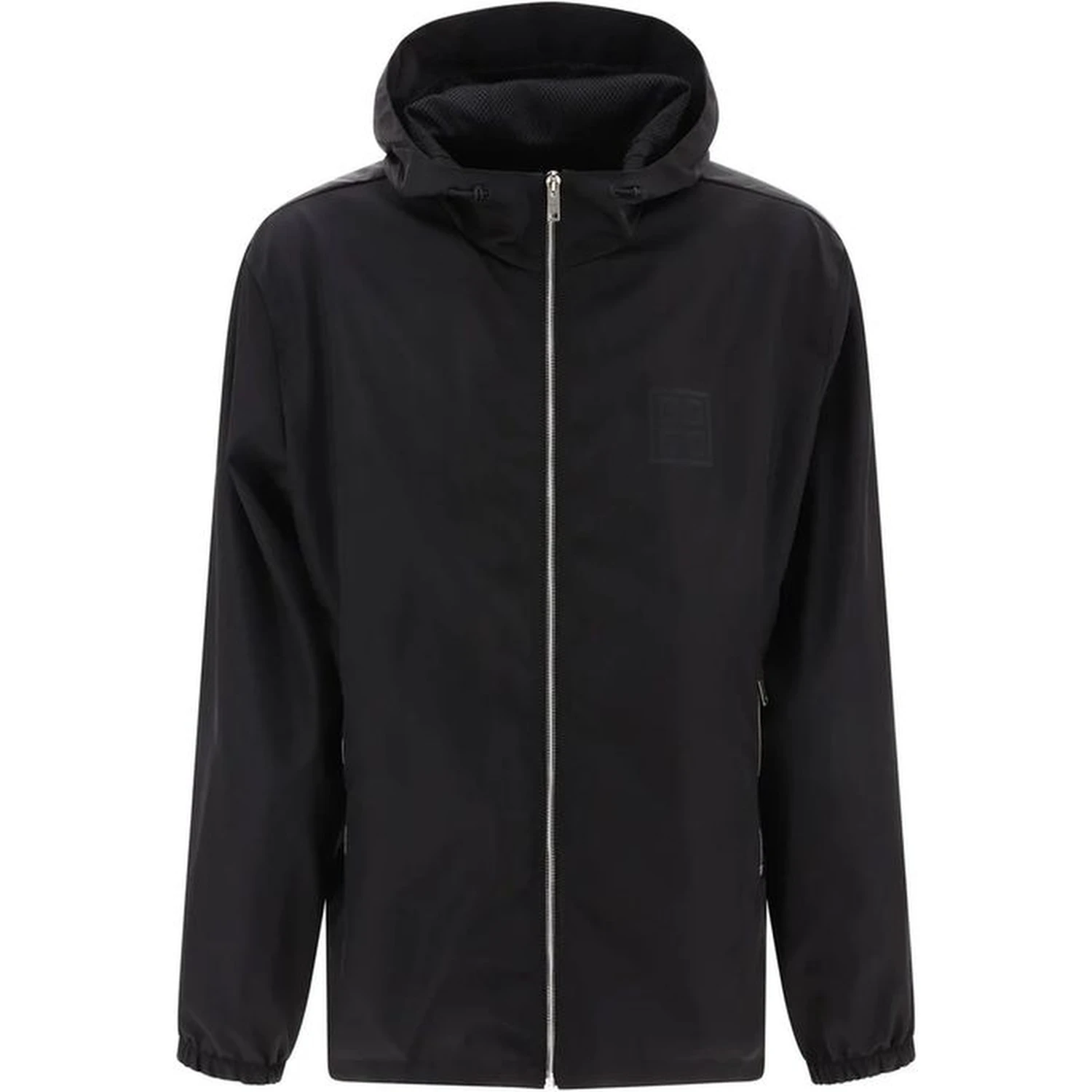 Black Nylon Shell Jacket