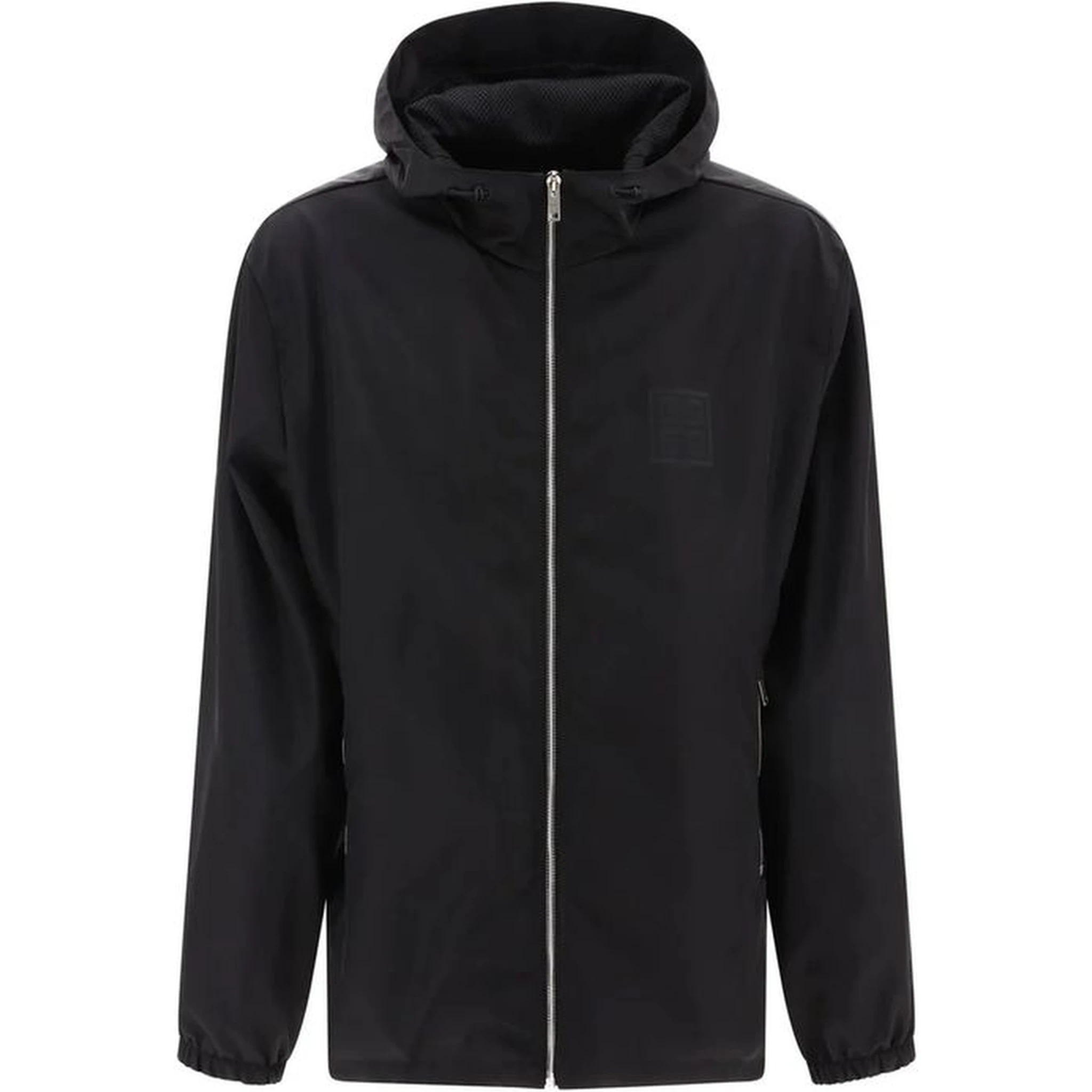 Black Nylon Shell Jacket