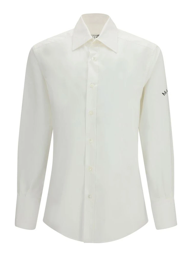 White Cotton Dress Shirt