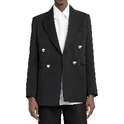 Black Virgin Wool Blazer