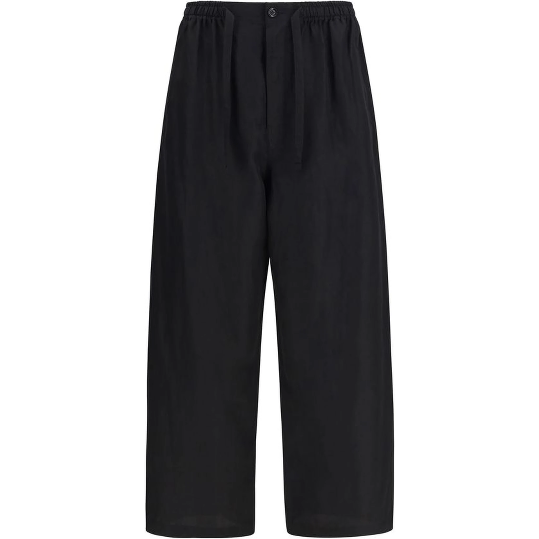 Black Linen Bottoms Sleepwear