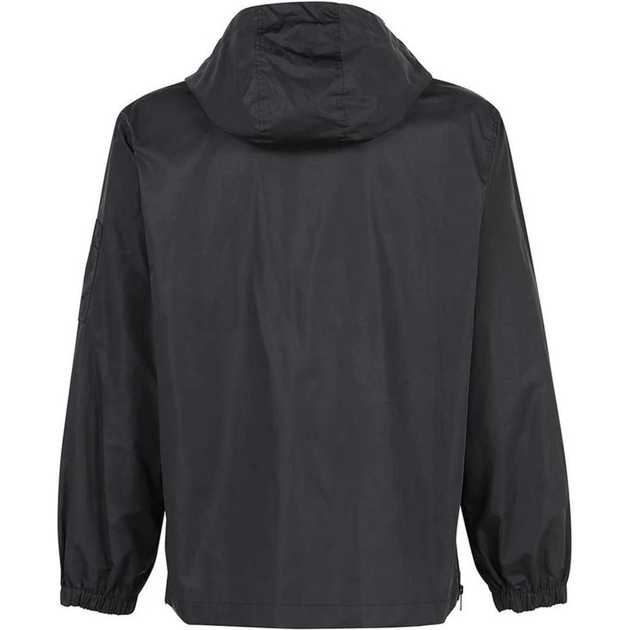 سترة خارجية سوداء من البولياميد