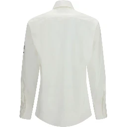 White Cotton Dress Shirt